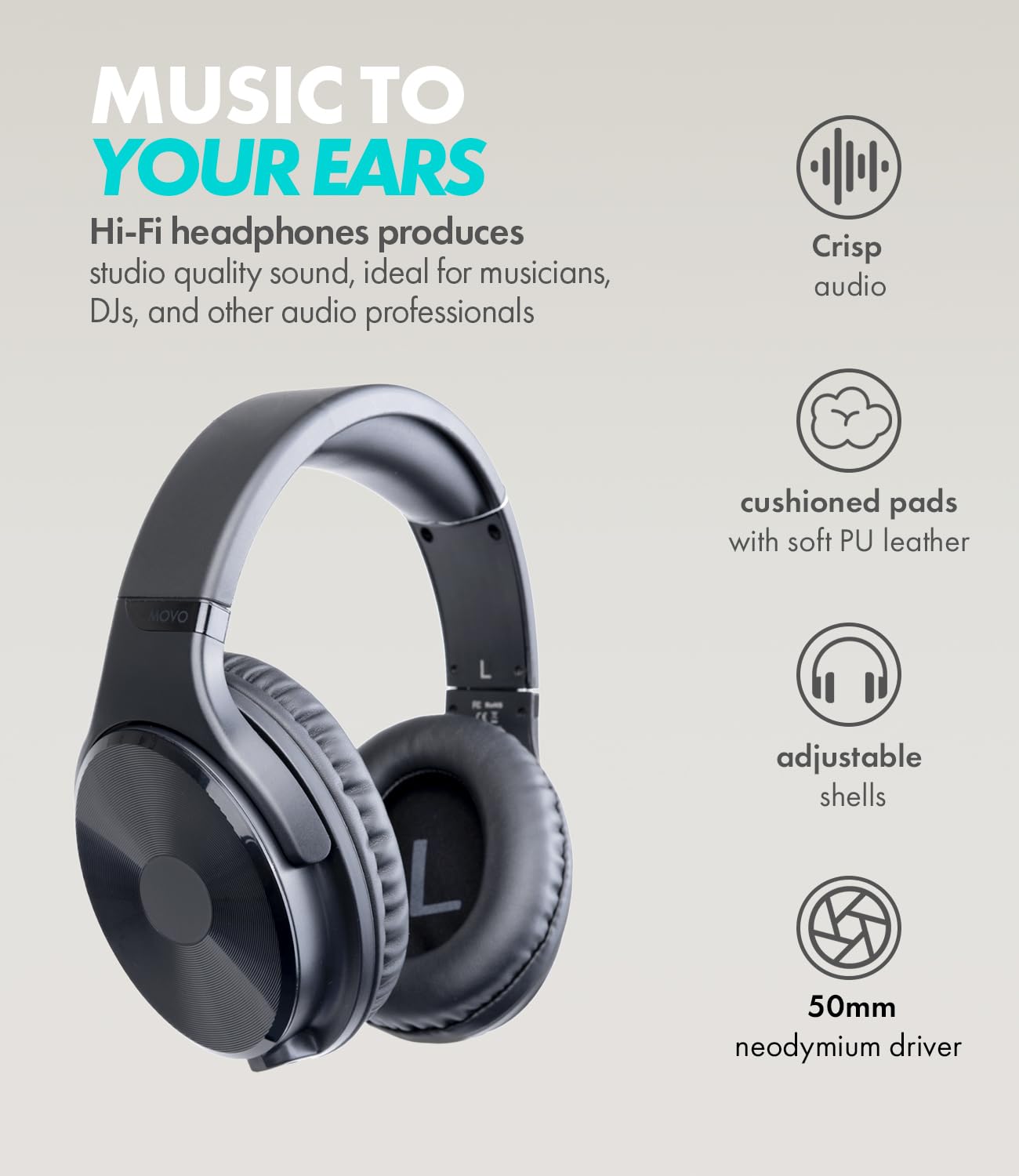MOVO Portable Podcast Equipment Bundle for iPhone & Android - Audio Interface, 2 Dynamic Mics, Stands - Compatible with Smartphones, PC, Mac (Lightning/USB/USB-C) - Perfect for Home Studios, Streaming & Remote Interviews