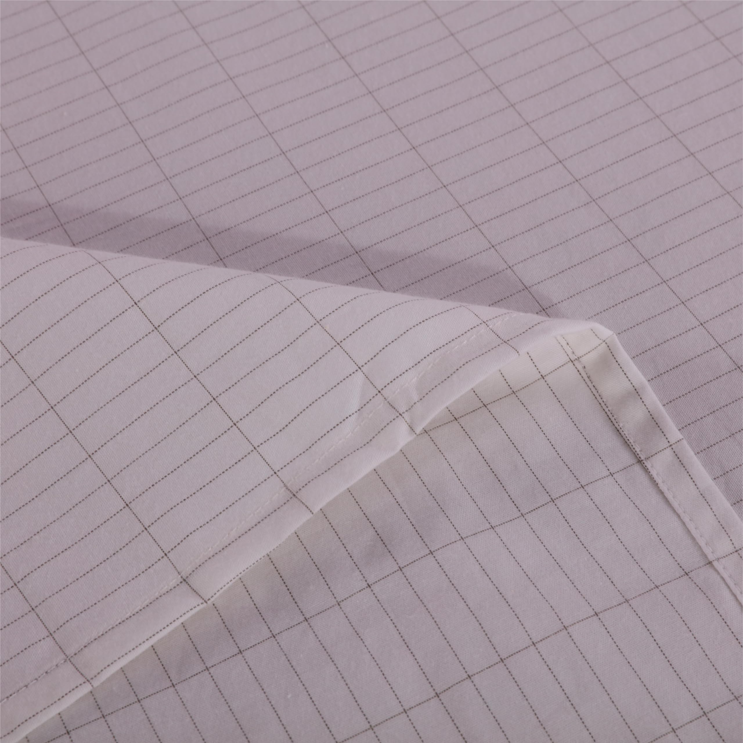 OKOHEY Queen Size Grounding Sheet - 90% Organic Cotton & 10% Silver Fiber Conductive Earthing Bed Sheet for Better Sleep, Stress Relief & Wellness - White | Perfect for Home, Travel & Holistic Healing Therapy