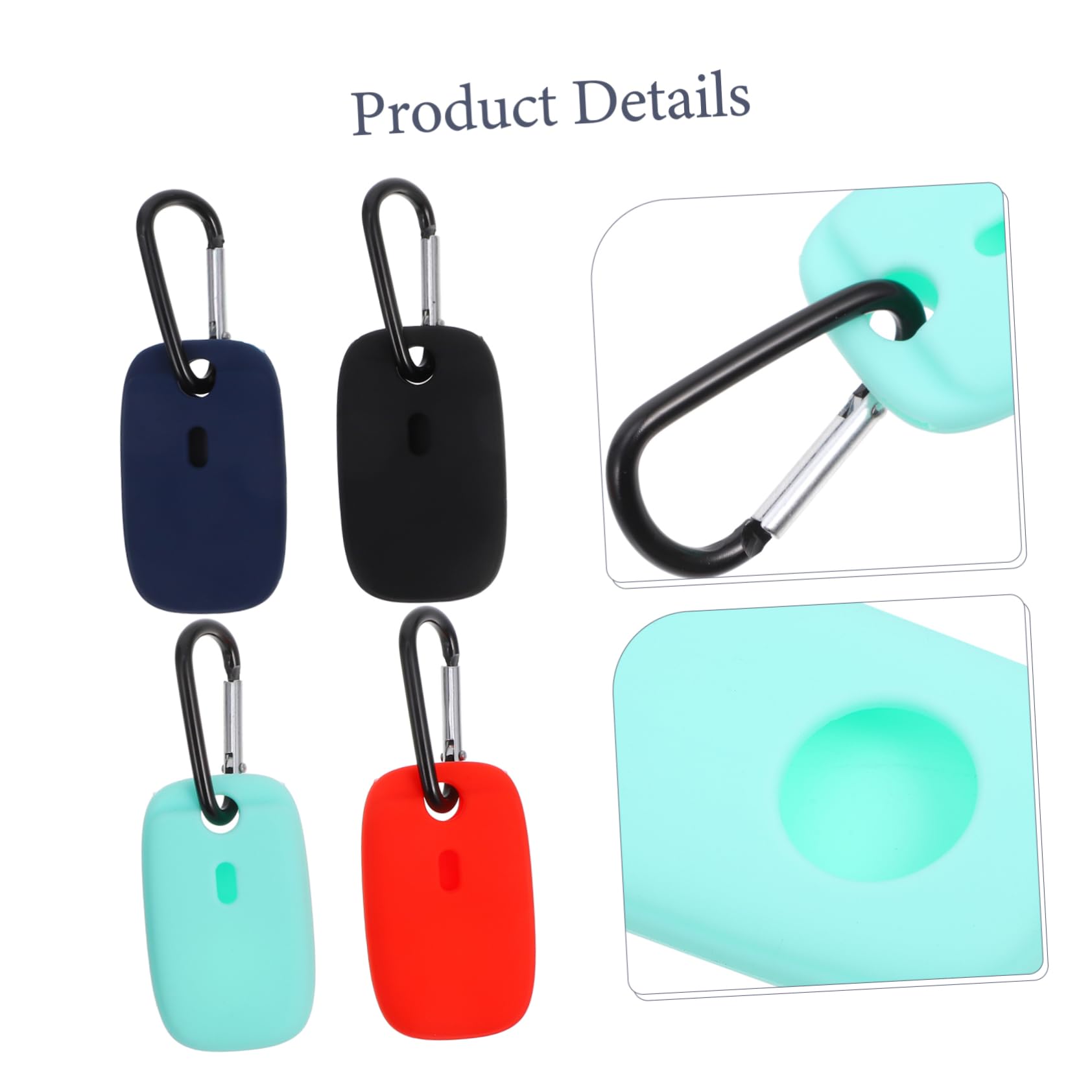 Housoutil 16-Piece Tile Pro Mini Tracker Case Set - Waterproof Bluetooth Tracker Cover for Tile Mate/Tile Pro/Tile Slim - Perfect for Keys, Wallets, Luggage & Pet Tracking