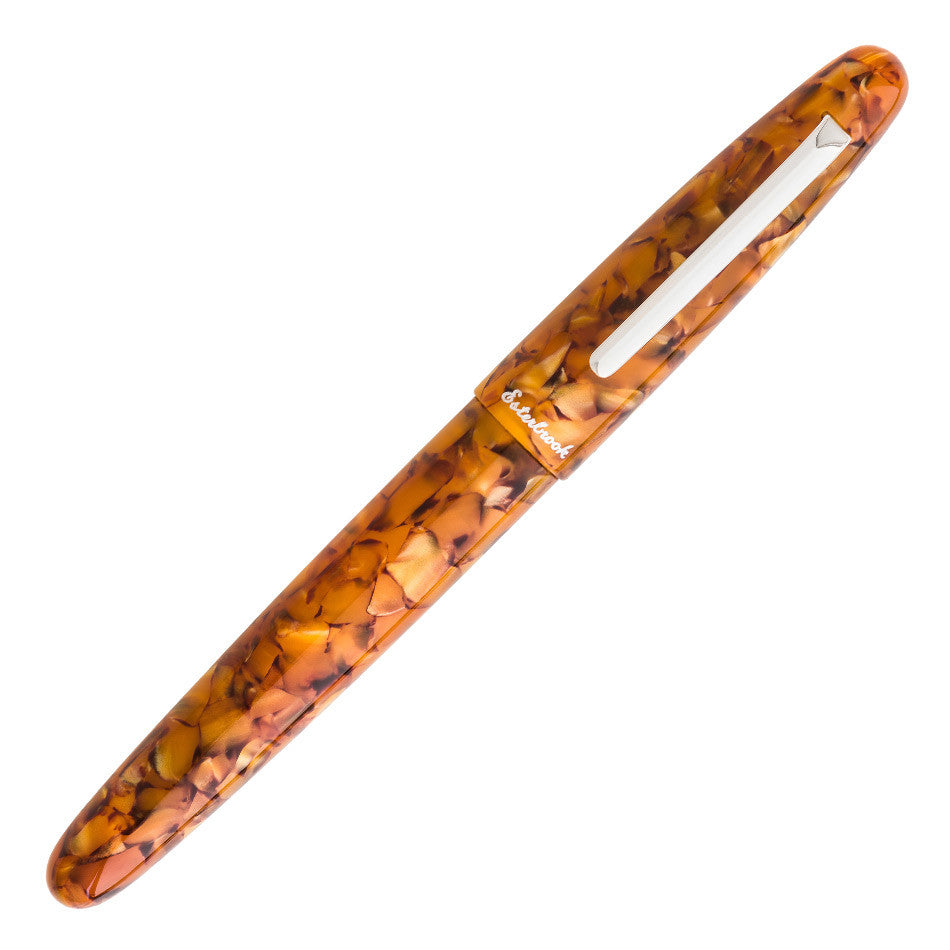 Esterbrook Estie Oversize Fountain Pen - Honeycomb Design with Chrome Trim - Premium Writing Instrument for Calligraphy, Journaling & Gift Giving