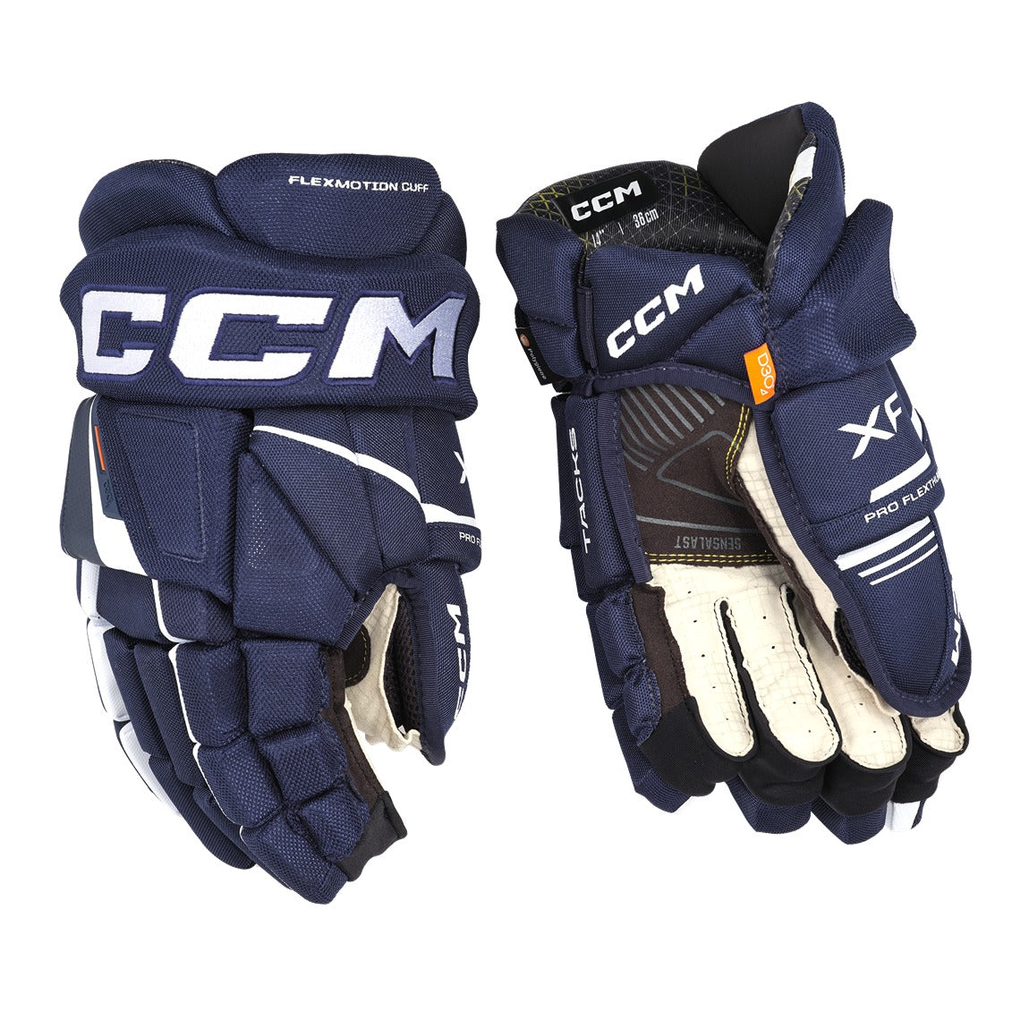 CCM Tacks XF Hockey Gloves for Senior Players - Premium Ice Hockey Protective Gear for Training & Games