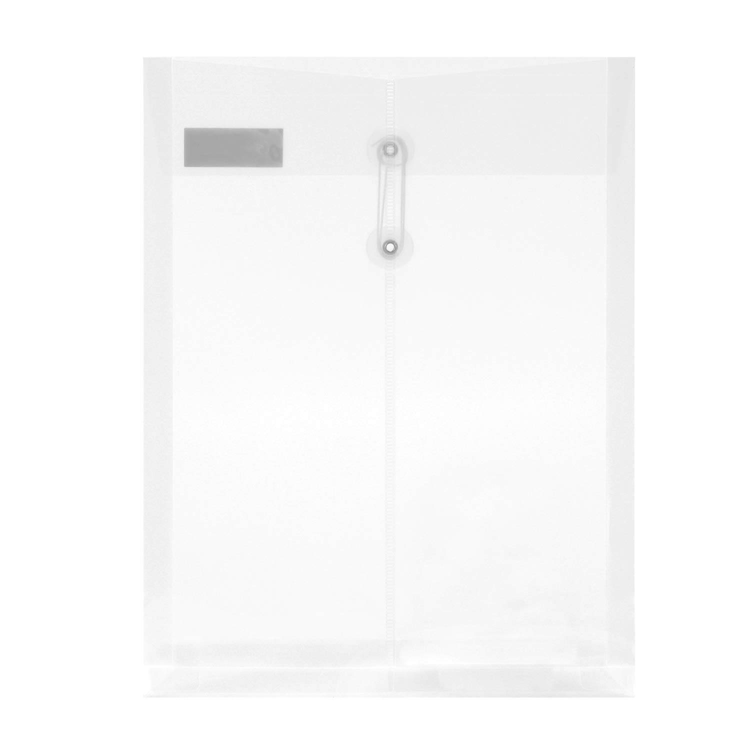 10PCS A4 Plastic File Envelopes - Waterproof Letter Size Document Organizers with Button String Closure for Office, School, Home - Perfect for Storing Bills, Contracts, Projects & Important Papers