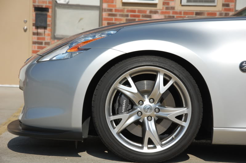 2009-2012 Nissan 370Z (Z34) Front Bumper Lip Splitter Spoiler - KB111215 - Enhance Aerodynamics & Sporty Look for Street Racing & Car Shows