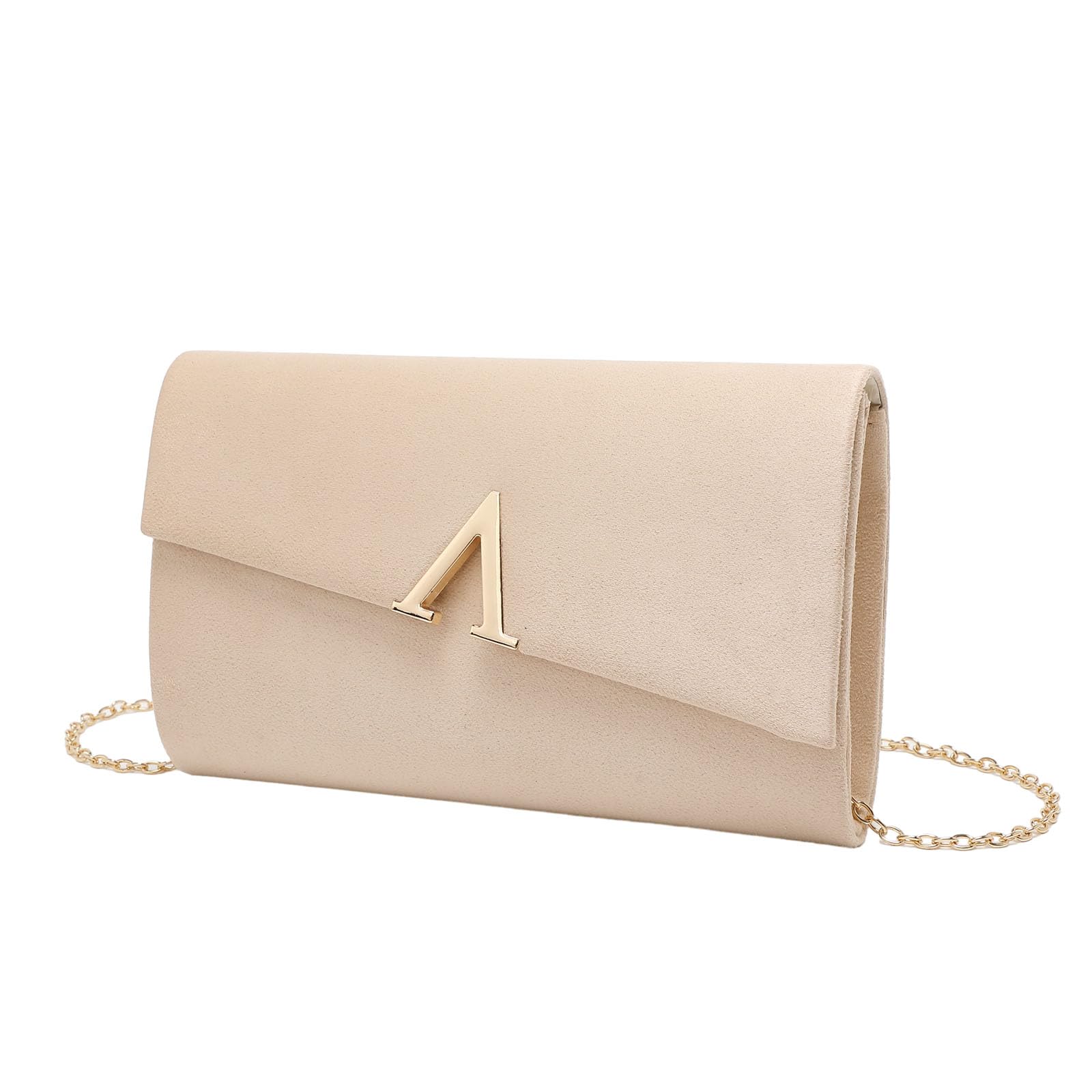 Elegant YYW Evening Clutch Purse for Women - Faux Suede Small Handbag, Wedding & Formal Crossbody Shoulder Bag - Perfect for Parties, Dinners, and Special Occasions