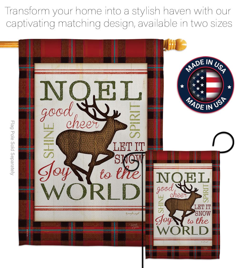 Cheer to Reindeer Christmas Banner Set 13x18.5