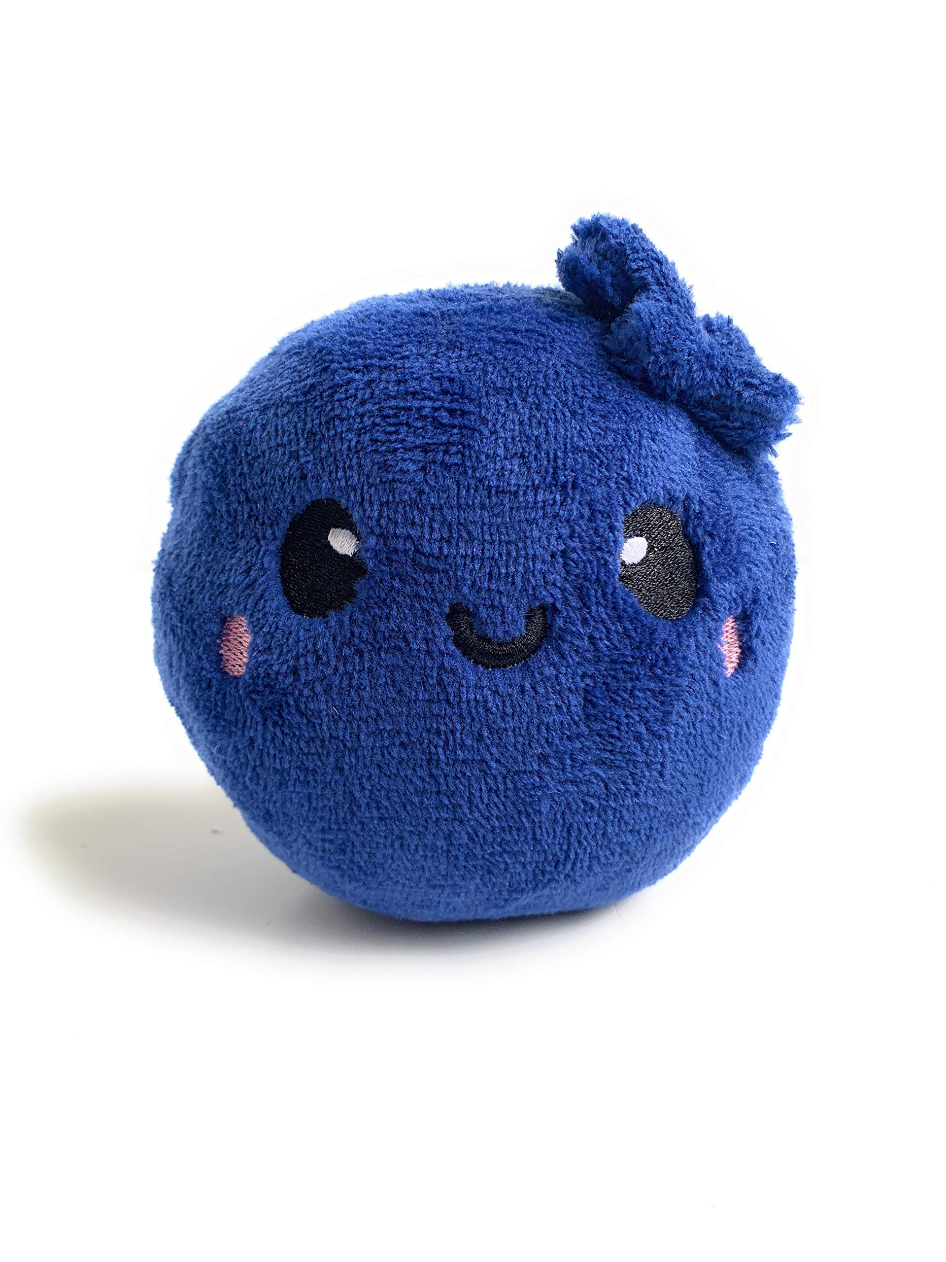 Adorable Blueberry Plush Stuffed Toy - Super Soft Kawaii Cute Pillow for Kids, Girls Bedroom Decor, Anime Gift & Stress Relief (Perfect for Cuddling, Gifts & Room Decoration)