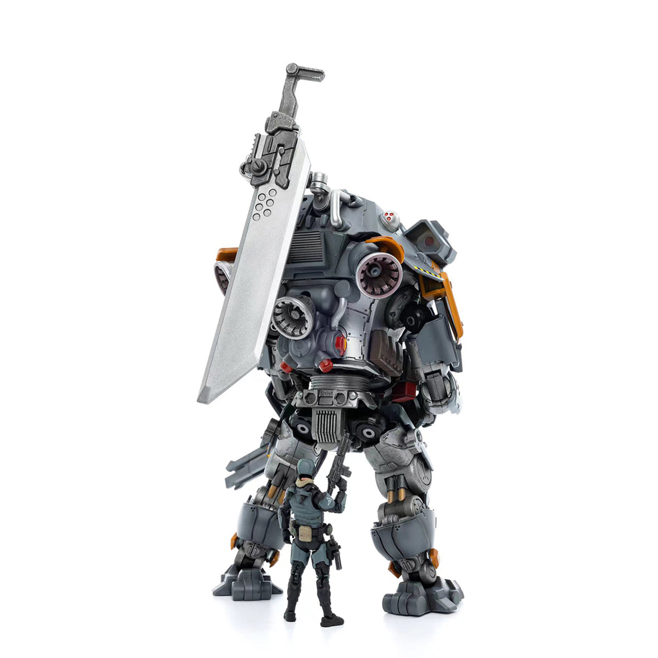 Iron Wrecker 09 Pursue Type Mecha Action Figure - Collectible Robot Toy for Anime Fans & Model Builders - Perfect for Display, Photography & Gundam-Themed Collections