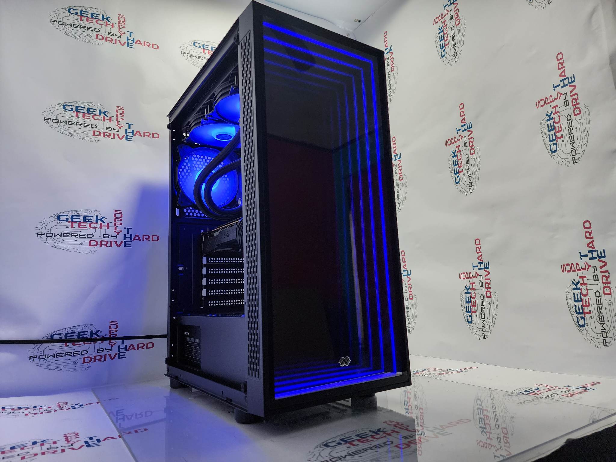 Pinnacle Gaming PC Desktop - Intel Core i5, NVIDIA RTX 3060 Ti, 1TB/2TB SSD, 16GB/32GB/64GB RAM, RGB Lighting, WiFi, Water Cooling (Black) - Ultimate Gaming & Streaming Setup for Esports & VR