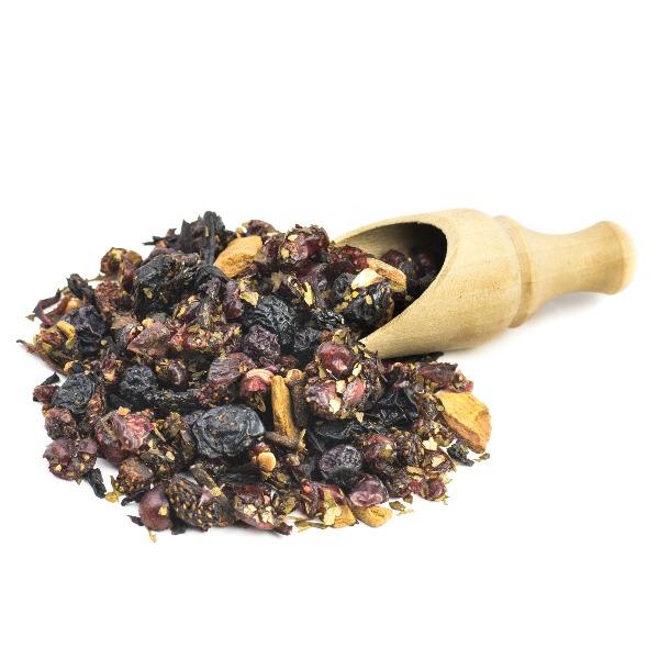 Organic Berries & Spice Herbal Tea - Antioxidant Rich Blend for Relaxation & Wellness - Perfect for Afternoon Tea Time or Evening Relaxation