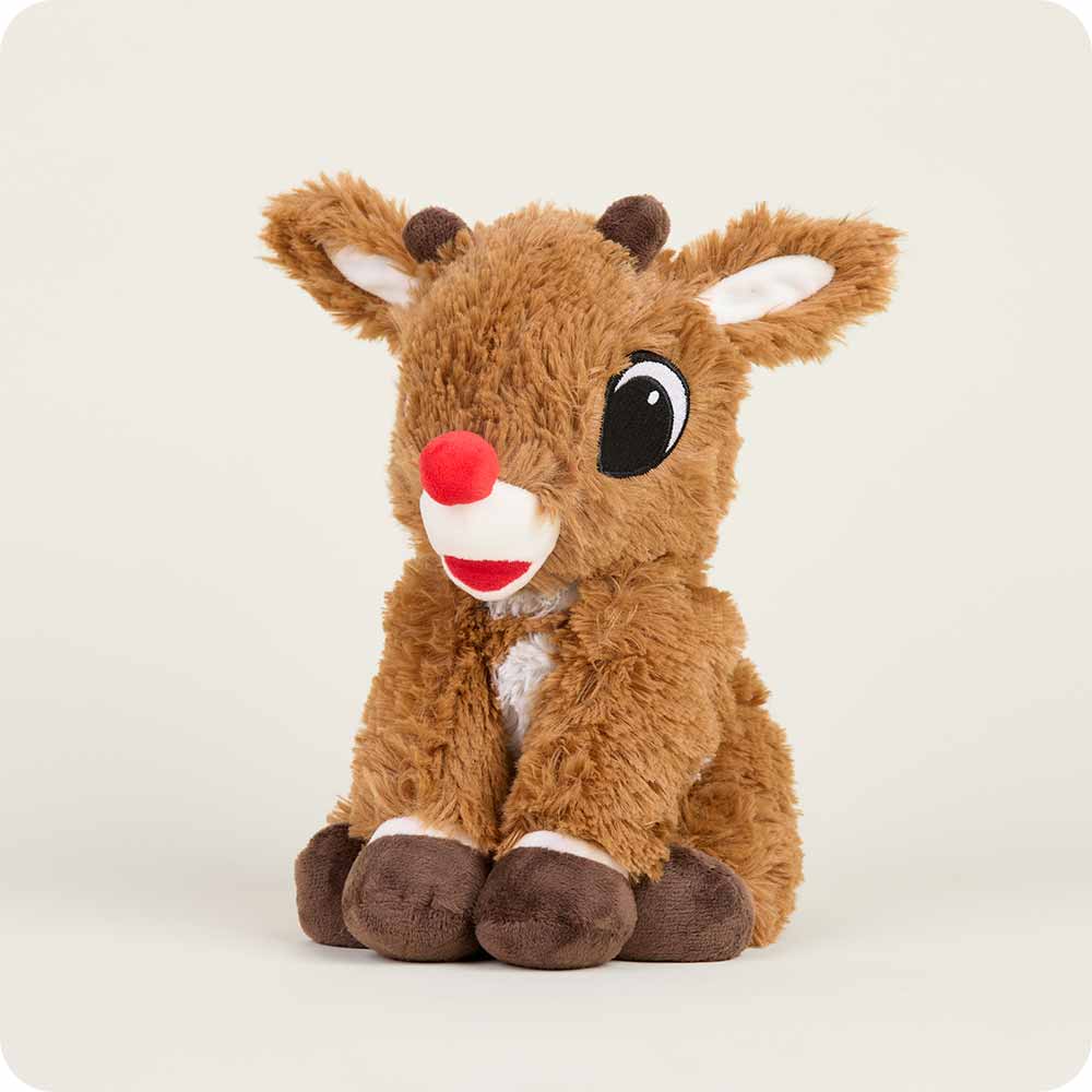 Rudolph Warmies - Adorable Plush Microwaveable Heating Pad for Kids & Adults | Perfect for Cold Weather, Stress Relief & Comfort