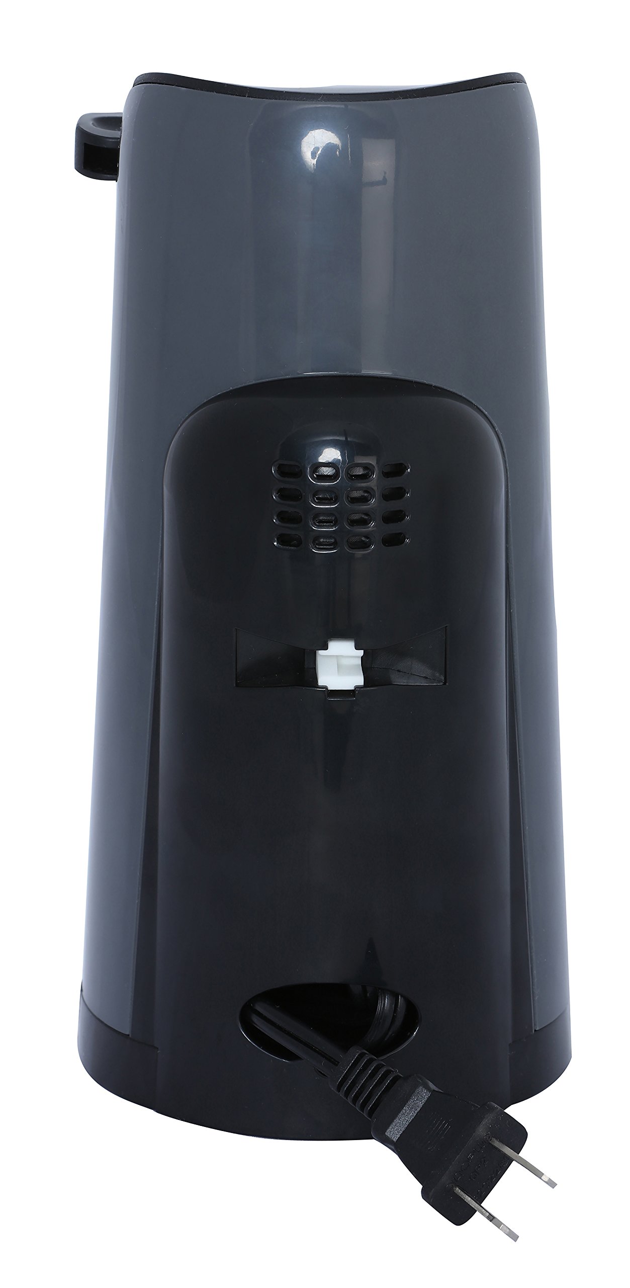 Brentwood Automatic Electric Can Opener - Hands-Free Operation, Black & Grey Design - Perfect for Kitchen, Camping, and Emergency Preparedness