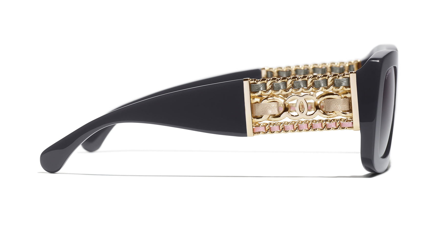 Chanel 5535Q Sunglasses - Luxury Designer Shades for Women - UV Protection & Polarized Lenses - Perfect for Beach, Driving & Outdoor Activities
