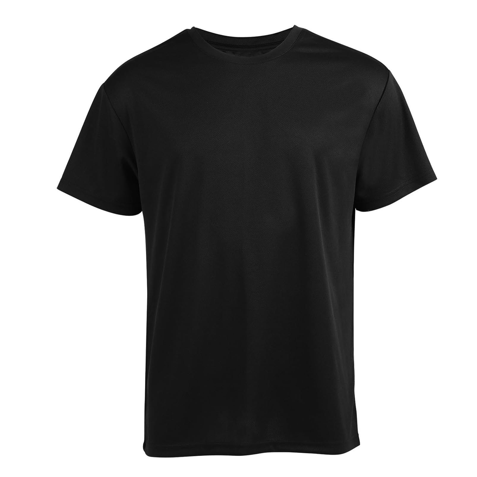 Men's Quick Dry Workout T-Shirts 5 Pack - Breathable Running & Gym Shirts, Moisture Wicking Athletic Crew Neck Tees for Jogging, Training & Fitness
