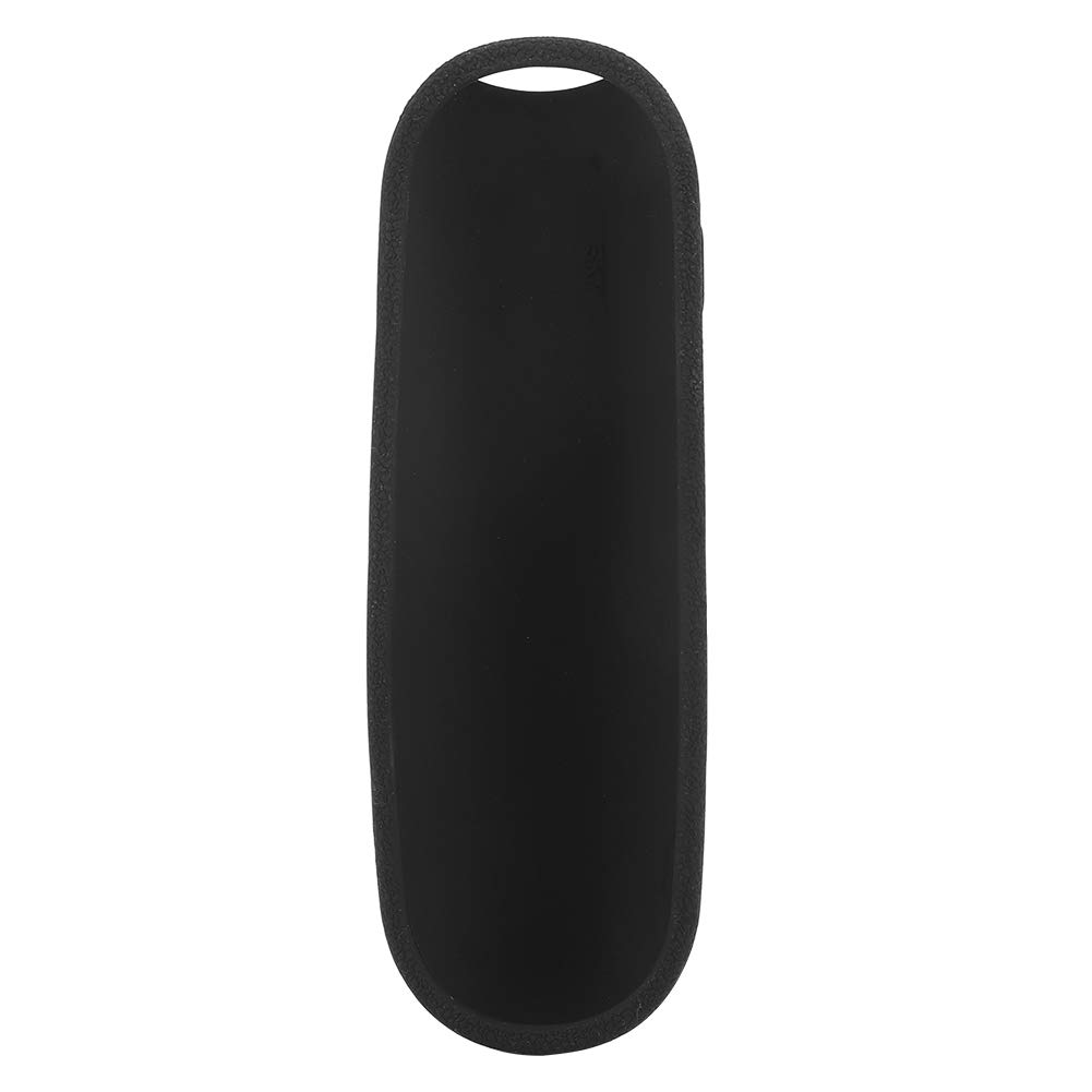 Silicone Anti-Slip Remote Control Cover for Q TV - Protective Case with Lanyard (Black) | Perfect for Living Room, Bedroom & Travel Use