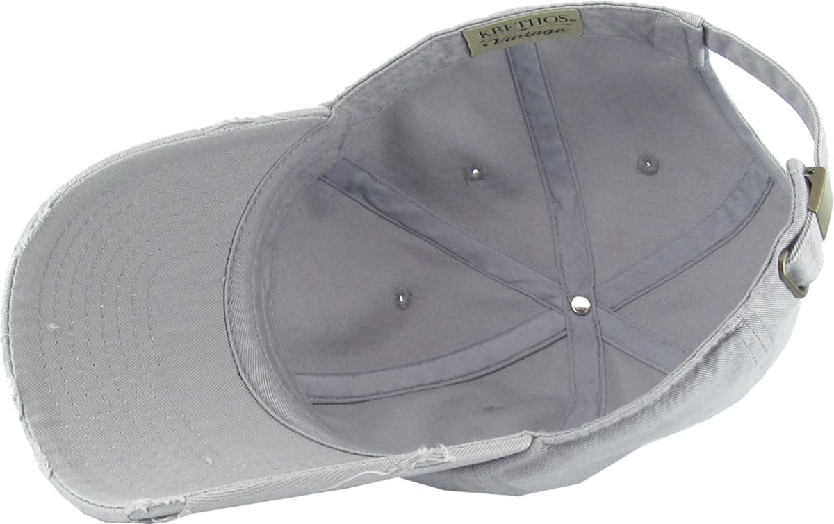 Distressed Baseball Cap KB4005 - Custom Embroidered & Monogram Hats for Men & Women - Perfect for Sports, Outdoor Activities & Fashion