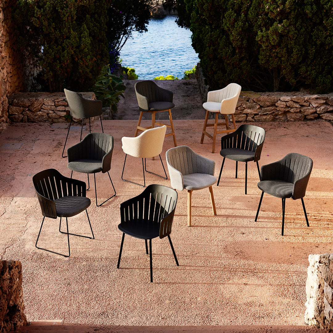 Choice Bar Chair with Sled Base & Comfortable Seat Cushion - Perfect for Kitchen Islands, Breakfast Nooks & Home Bars