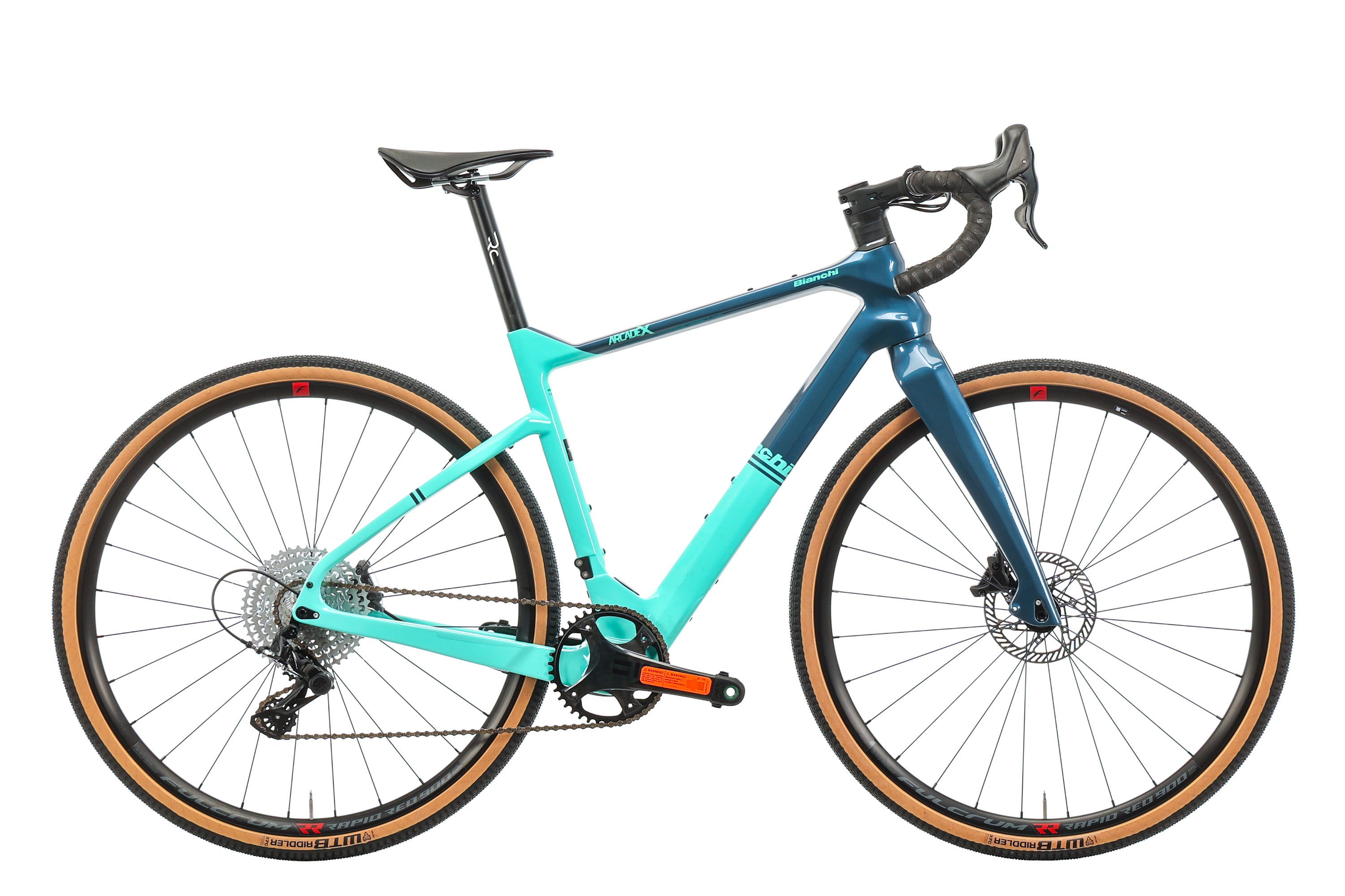 Bianchi Arcadex Ekar Gravel Bike 2023 - Small Size for Men & Women | Lightweight Carbon Frame, 1x13 Speed | Perfect for Adventure Riding, Commuting & Off-Road Trails