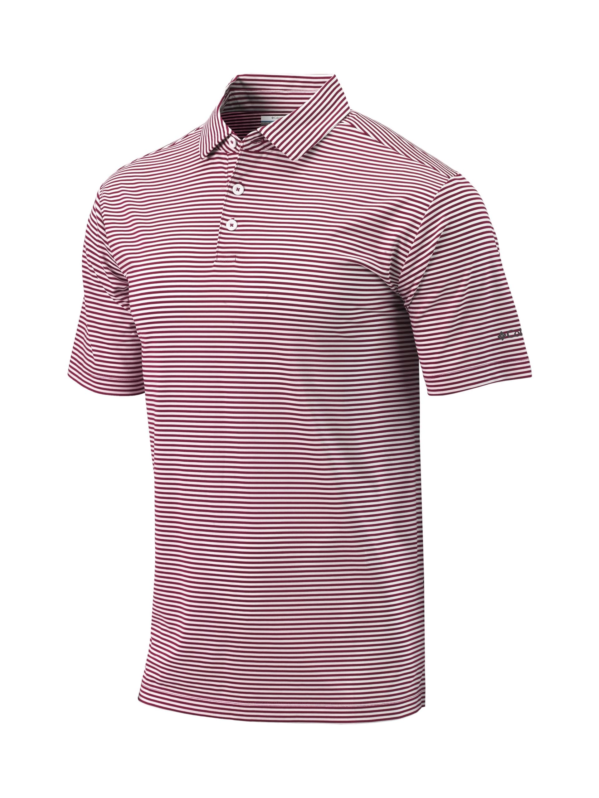Columbia Men's Club Invite Golf Polo Shirt - Moisture-Wicking & UV Protection Performance Top for Golf, Business Casual & Outdoor Activities