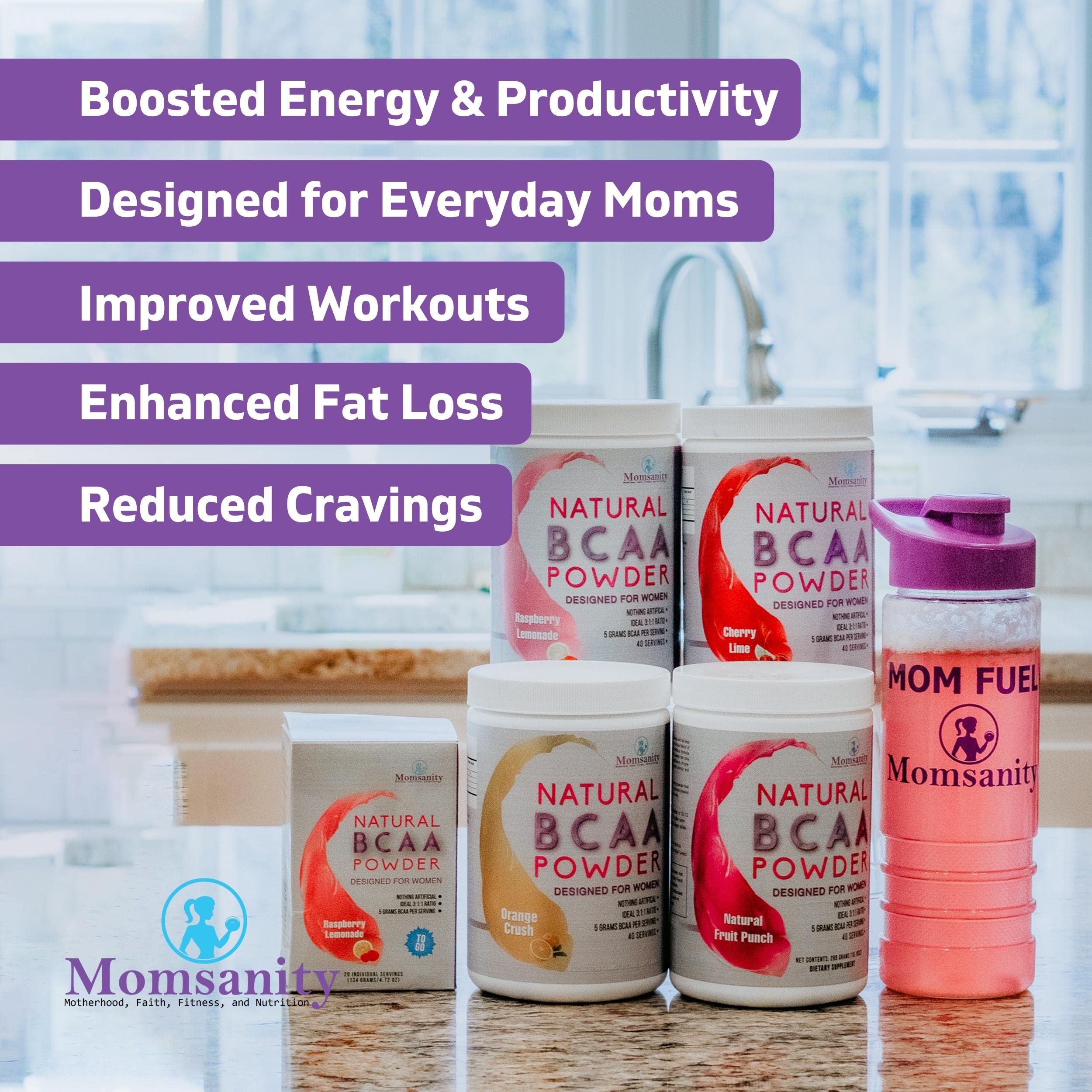 Cherry Lime BCAA Powder & Vanilla Protein Powder for Women - Pre Workout Supplement & Muscle Recovery - Delicious Recipe Guide Included - Perfect for Gym, Fitness & Post-Workout Recovery
