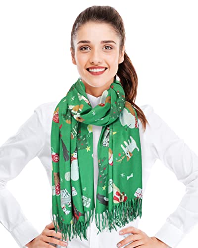 Dogs Love Christmas - Green