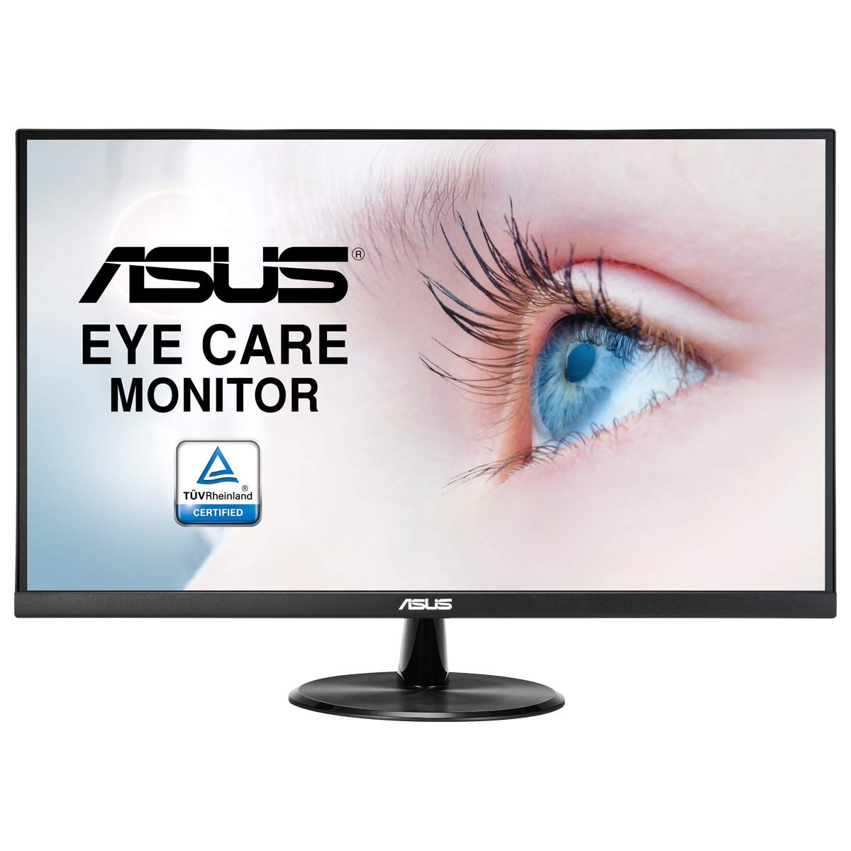ASUS VP279HE 27-inch Full HD Monitor - 75Hz, 5ms GtG, IPS Panel, Adaptive Sync/FreeSync, HDR10, 1920x1080 Resolution - HDMI, D-Sub - Frameless Design for Home Office & Gaming