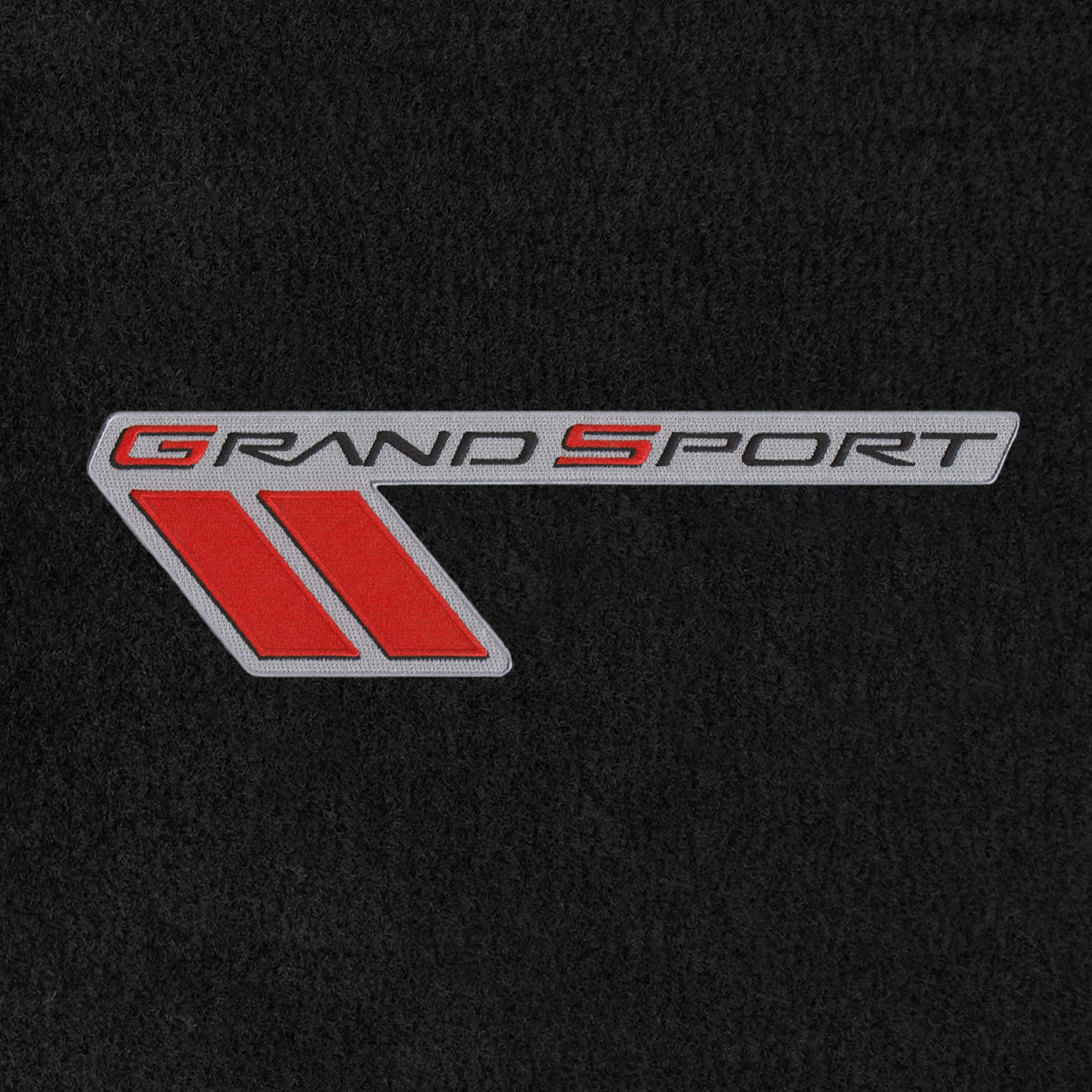 Premium Custom-Fit Carpeted Floor Mats for 2013.5 C6 Corvette Grand Sport - Luxury Car Floor Liners (Charcoal, Front Set) | All-Weather Protection & Enhanced Interior Style