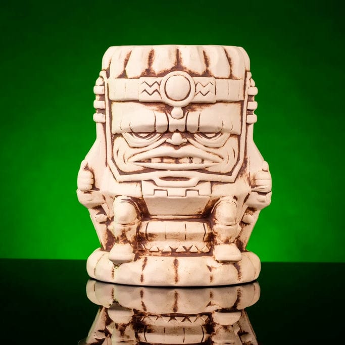 MODOK Tiki Mug - Bone Variant Collectible Cup | Perfect for Marvel Fans, Tropical Themed Parties & Home Bar Decor
