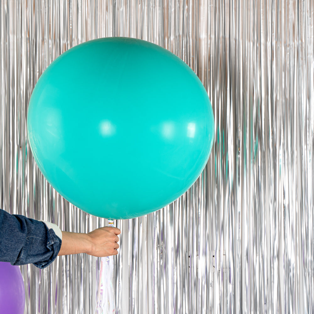 Turquoise Latex Balloons 36 Inch - Pack of 10 | Premium Party Balloons for Birthday, Wedding & Baby Shower Decorations