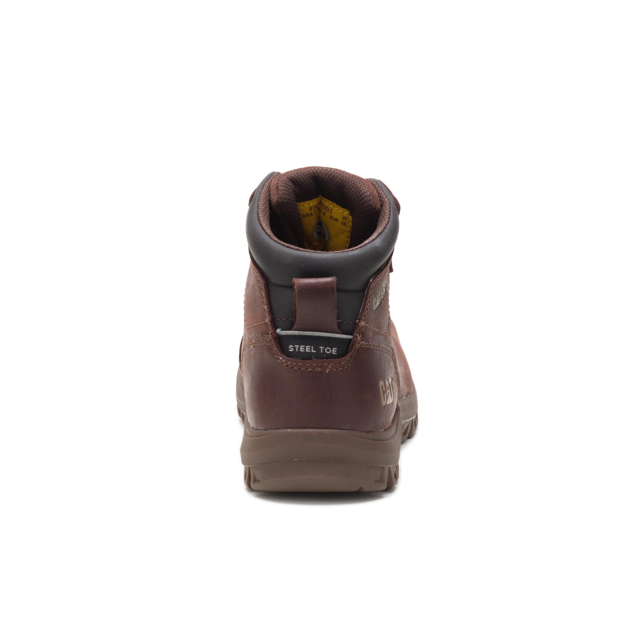 CAT Women's Mae Waterproof Steel Toe Work Boots - Safety Shoes for Construction, Warehouse & Outdoor Work - Slip Resistant & Comfortable for All-Day Wear