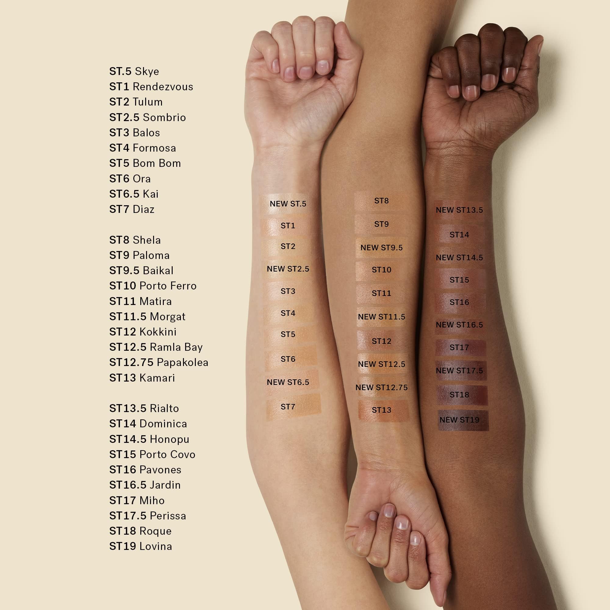 ILIA Natural Super Serum Skin Tint SPF 40 - Non-Toxic, Vegan & Cruelty-Free Clean Makeup (Shade Perissa ST 17.5) | Lightweight Foundation for Daily Wear, Sun Protection & Flawless Coverage