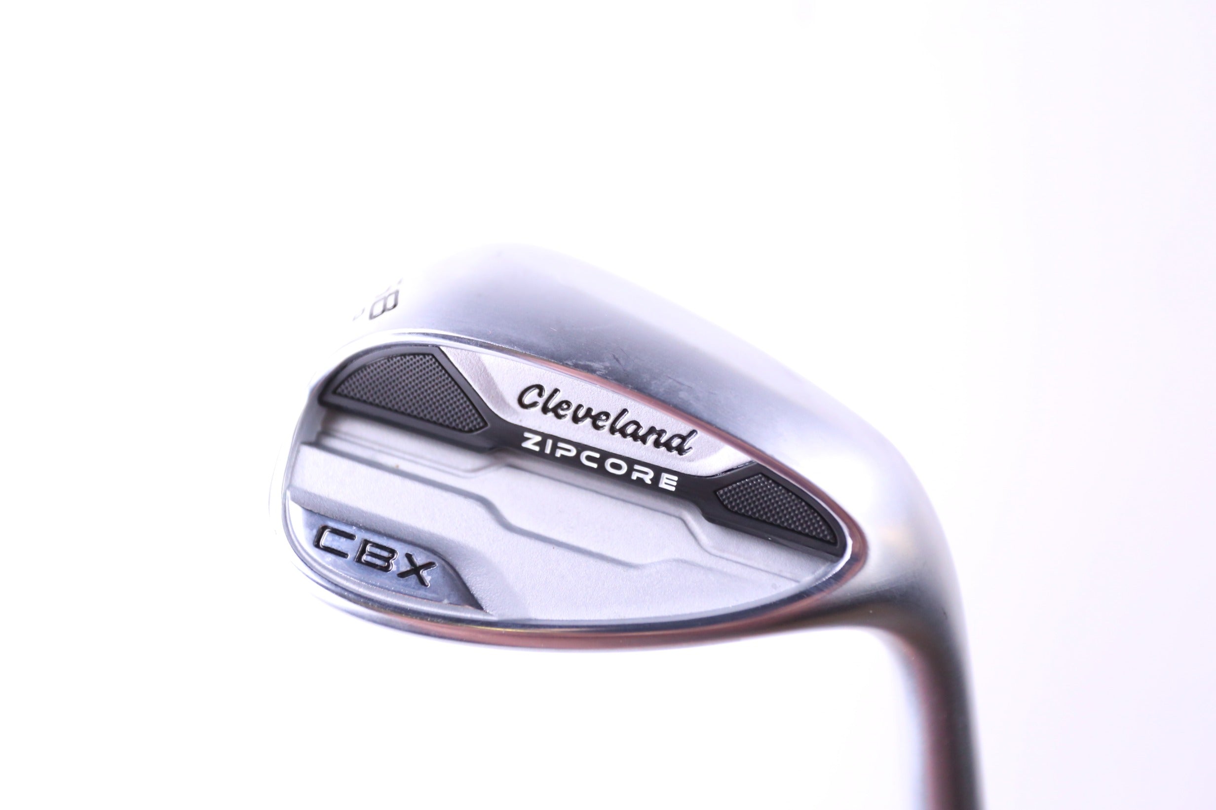 Used Cleveland CBX ZipCore Satin Lob Wedge 58° Right Handed Stiff Flex Golf Club - Perfect for Short Game Shots Around the Green