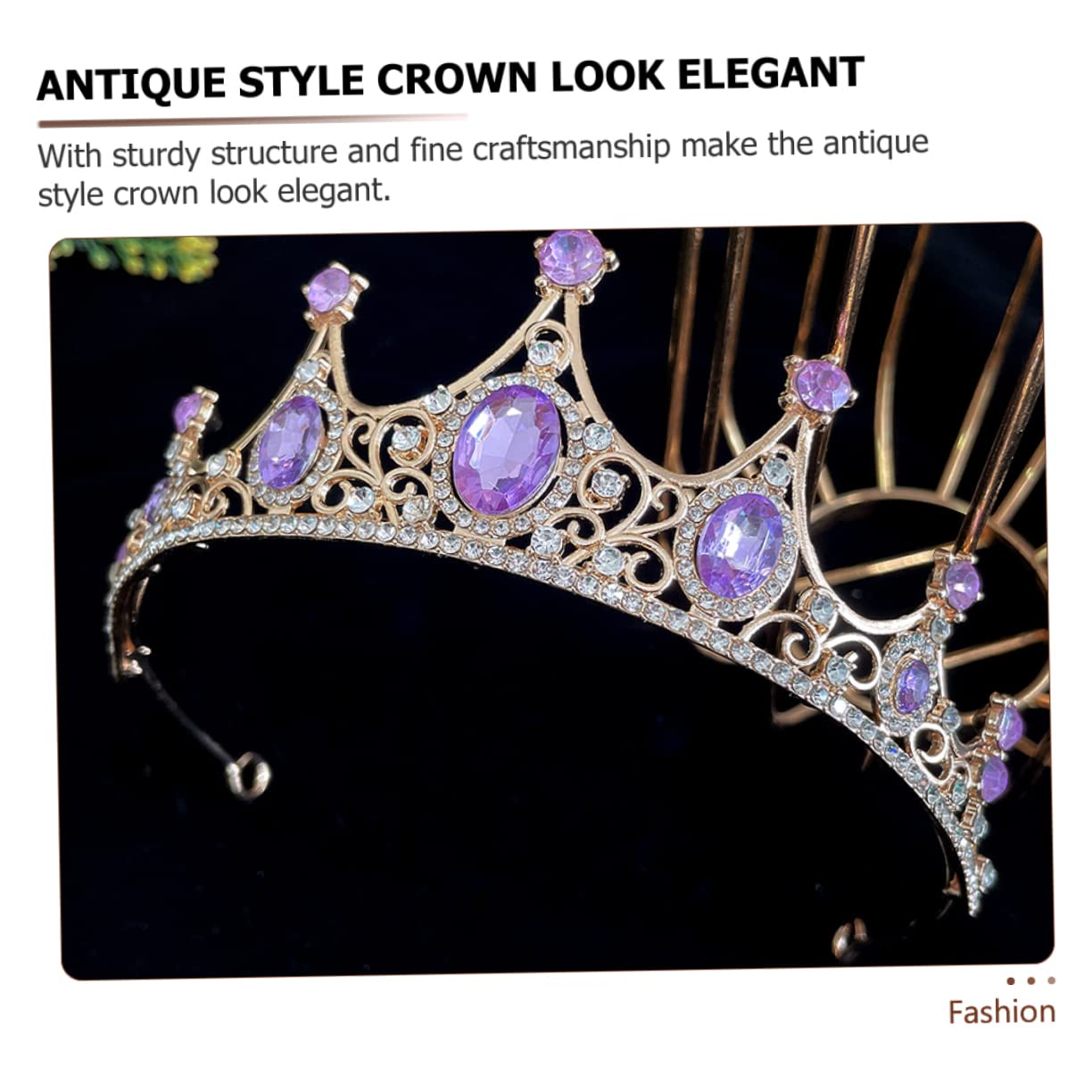 WOONEKY Bridal Tiara Crown - Elegant Wedding Headpiece for Brides & Girls, Kids Hair Accessories for Bridal Party, Flower Girl & Special Occasions | Perfect for Weddings, Prom, Pageants & Formal Events