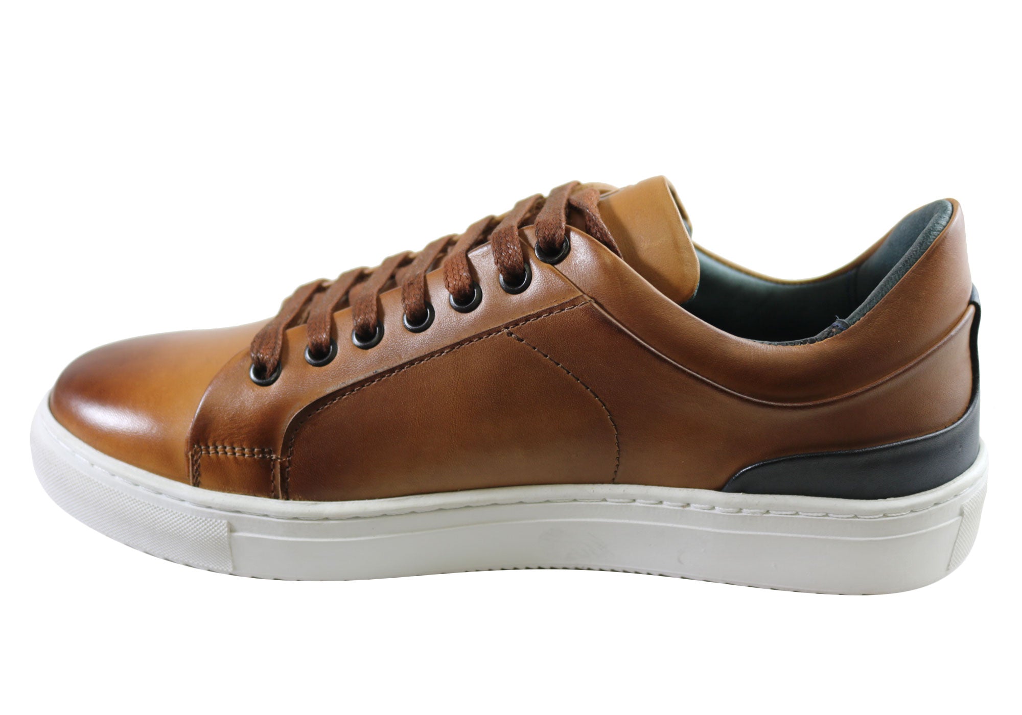 Savelli Jetta Men's Comfortable Leather Lace-Up Casual Shoes - Made in Brazil - Perfect for Office, Walking & Everyday Wear