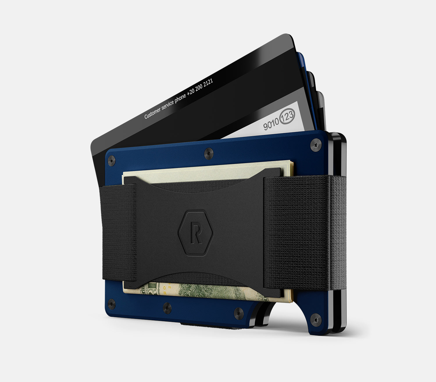 Ridge Wallet for Men - Slim RFID Blocking Minimalist Front Pocket Wallet - Houston Texans NFL Team Design - Perfect for Everyday Carry & Travel
