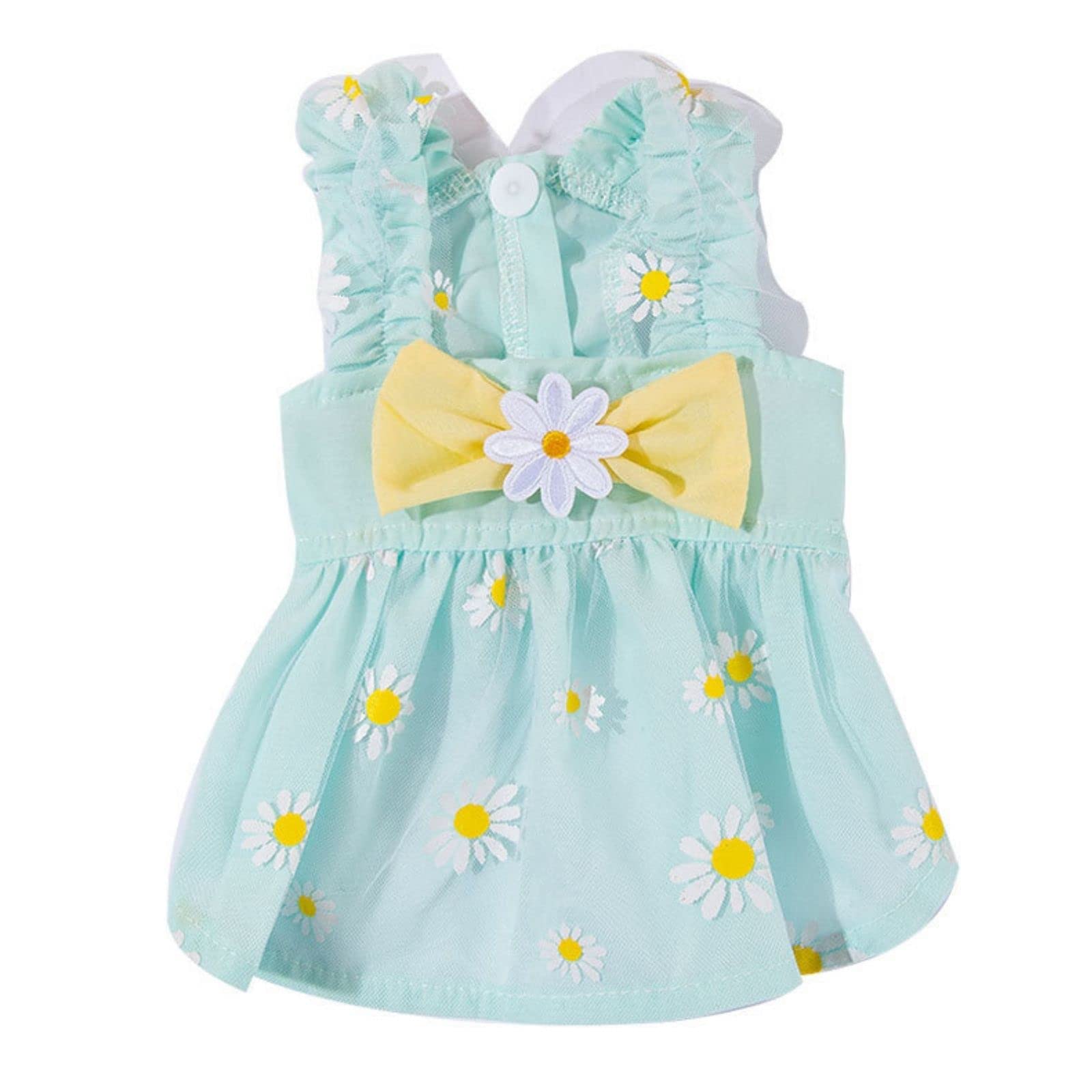 Elegant Princess Small Dog Dress for Spring & Summer - Lightweight Pet Dresses for Puppies & Girls | Perfect for Outdoor Walks, Pet Parties & Photo Shoots