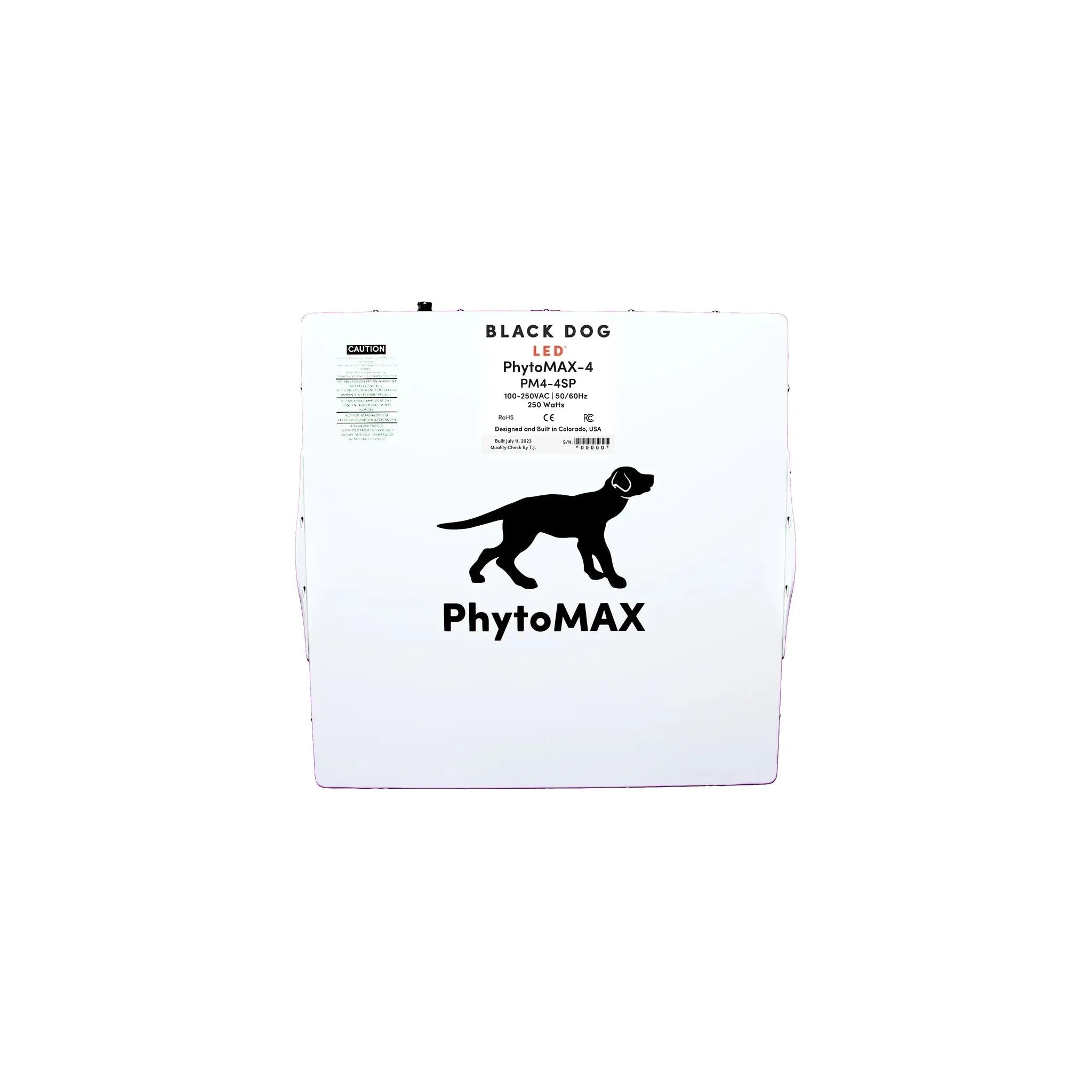 Black Dog LED PhytoMAX 4 4S Full Spectrum LED Grow Light for Indoor Plants - Hydroponics, Greenhouse & Home Gardening