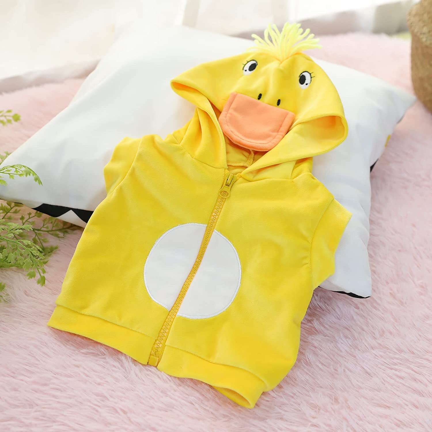 MAIHAO 17-22 Inch Reborn Baby Doll Clothes Set - 5pcs Yellow Duck Outfit with Accessories for Newborn Baby Doll Boy & Girl | Perfect for Role Play, Gift Giving & Collecting