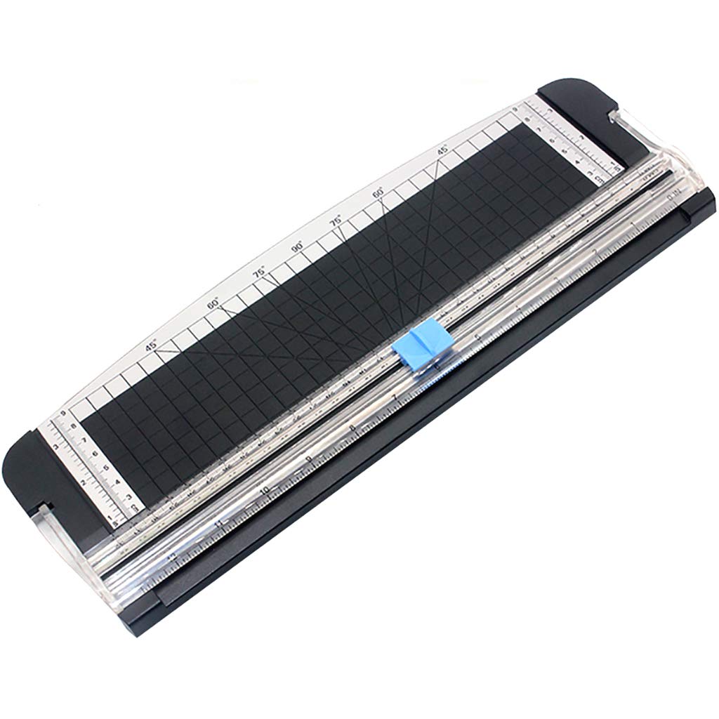 HIMU 12 Inch Portable A4 Paper Cutter - Guillotine Trimmer for Scrapbooking, Photo Gift Cards, Kraft Paper & Labels | Perfect for Crafting, DIY Projects & Office Use