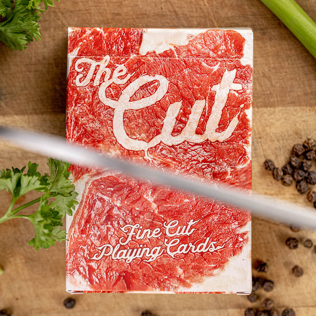 Premium The Cut Playing Cards - Unique Artistic Design, Durable & Smooth Finish - Perfect for Magic Tricks, Cardistry, Poker Nights & Collectors