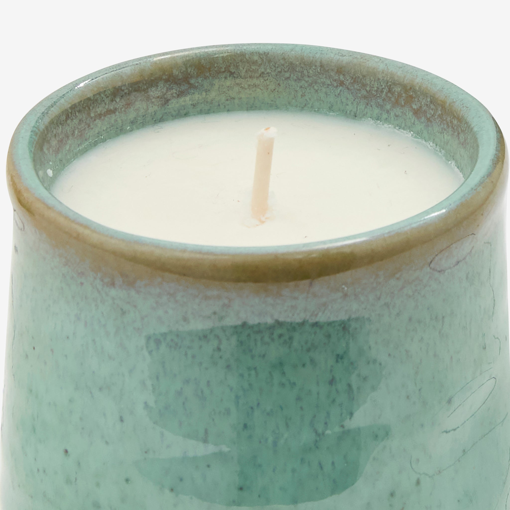 Premium Kadoma Scented Candle - Refreshing Mint Green (Tobacco Scent) for Home Relaxation, Spa & Aromatherapy