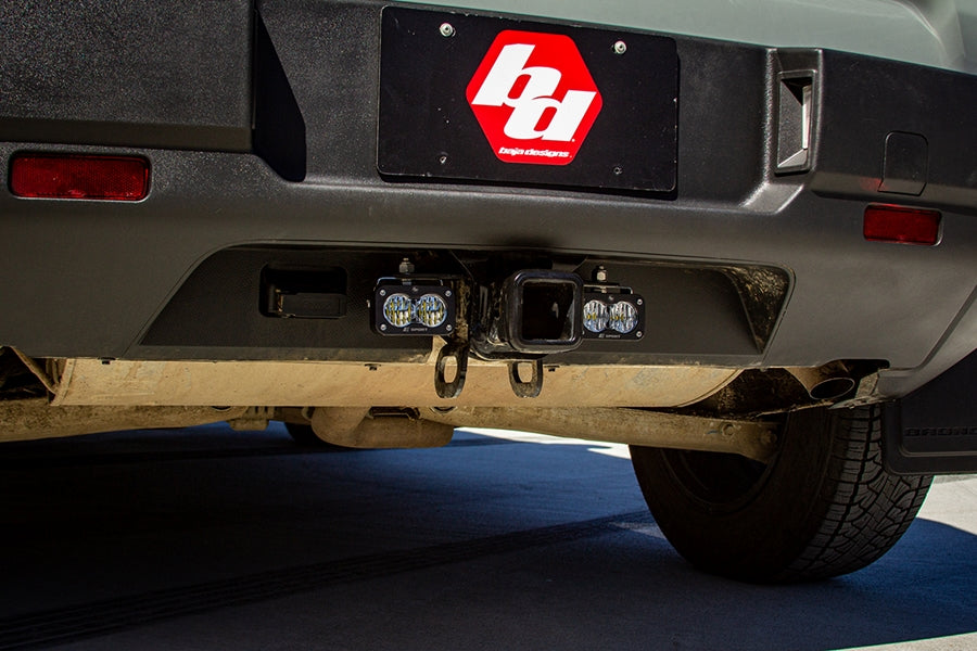 Ford Bronco Sport Baja Designs Dual S1 Series LED Light Bar with Reverse Kit - Off-Road Lighting for Trail Adventures & Night Driving