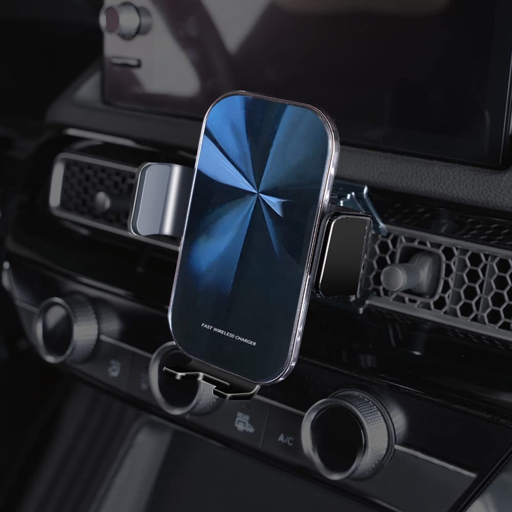 2022 Honda Civic 11th Gen Phone Mount Holder - Wireless Car Charger & Auto-Clamping Air Vent Phone Holder for iPhone & Samsung (Fast Charging) - Perfect for Commuting, Road Trips & GPS Navigation