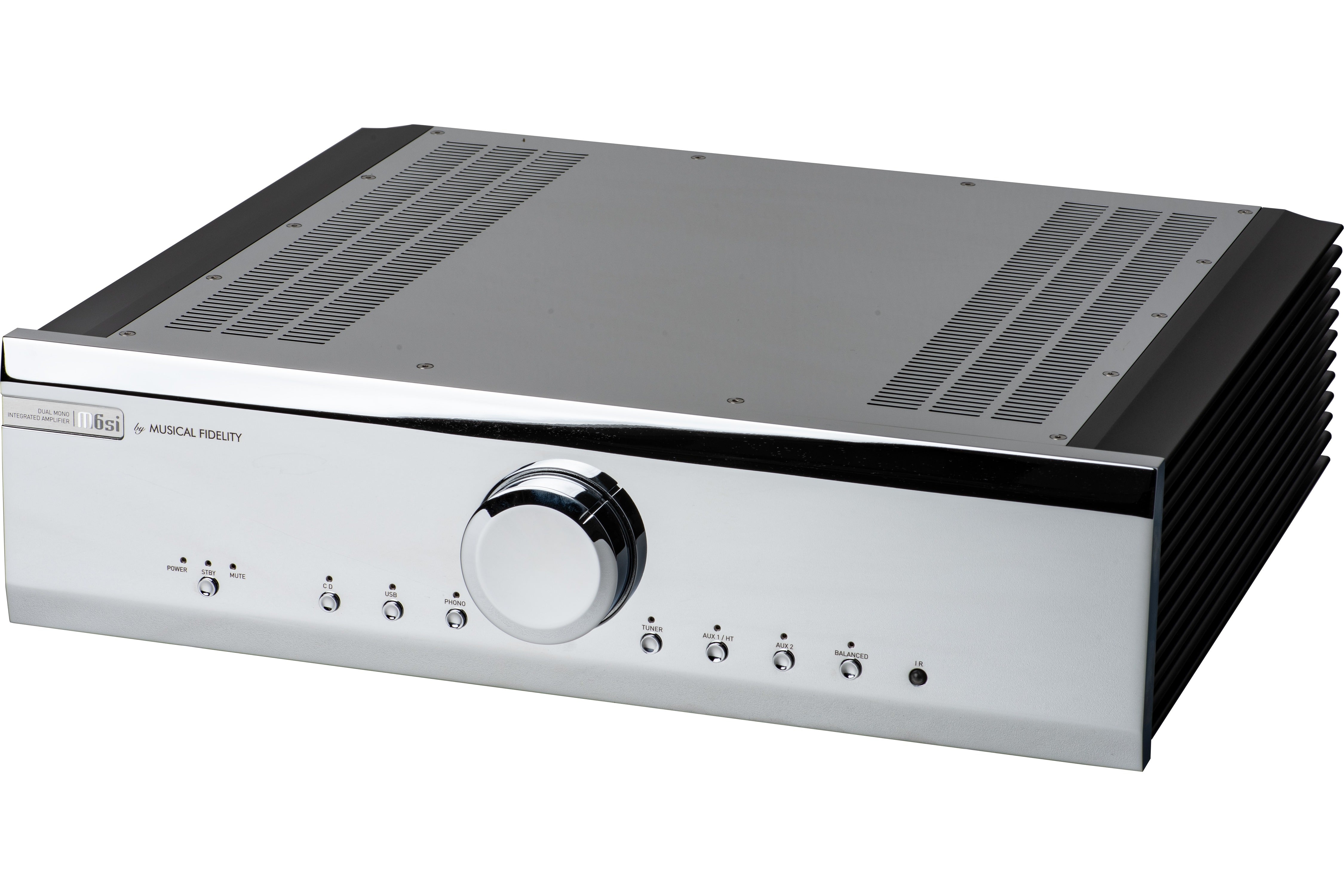 Musical Fidelity M6si Chrome Edition Integrated Stereo Amplifier - High-End Audio for Home Theater & Music Listening