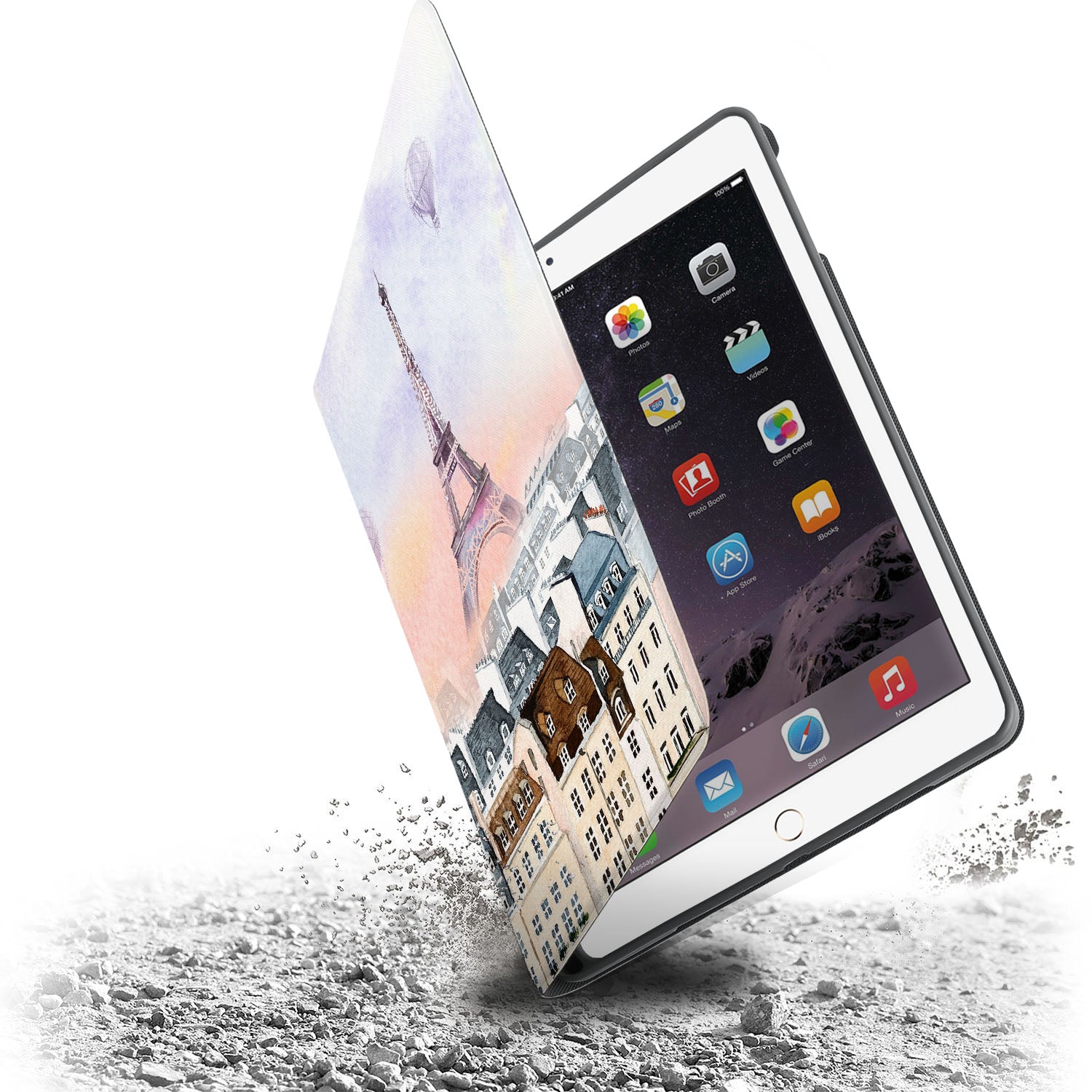 Premium iPad Folio Case with Auto Sleep/Wake - Slim Protective Cover for iPad Pro/Air/Mini - Perfect for Travel, Business & Home Use