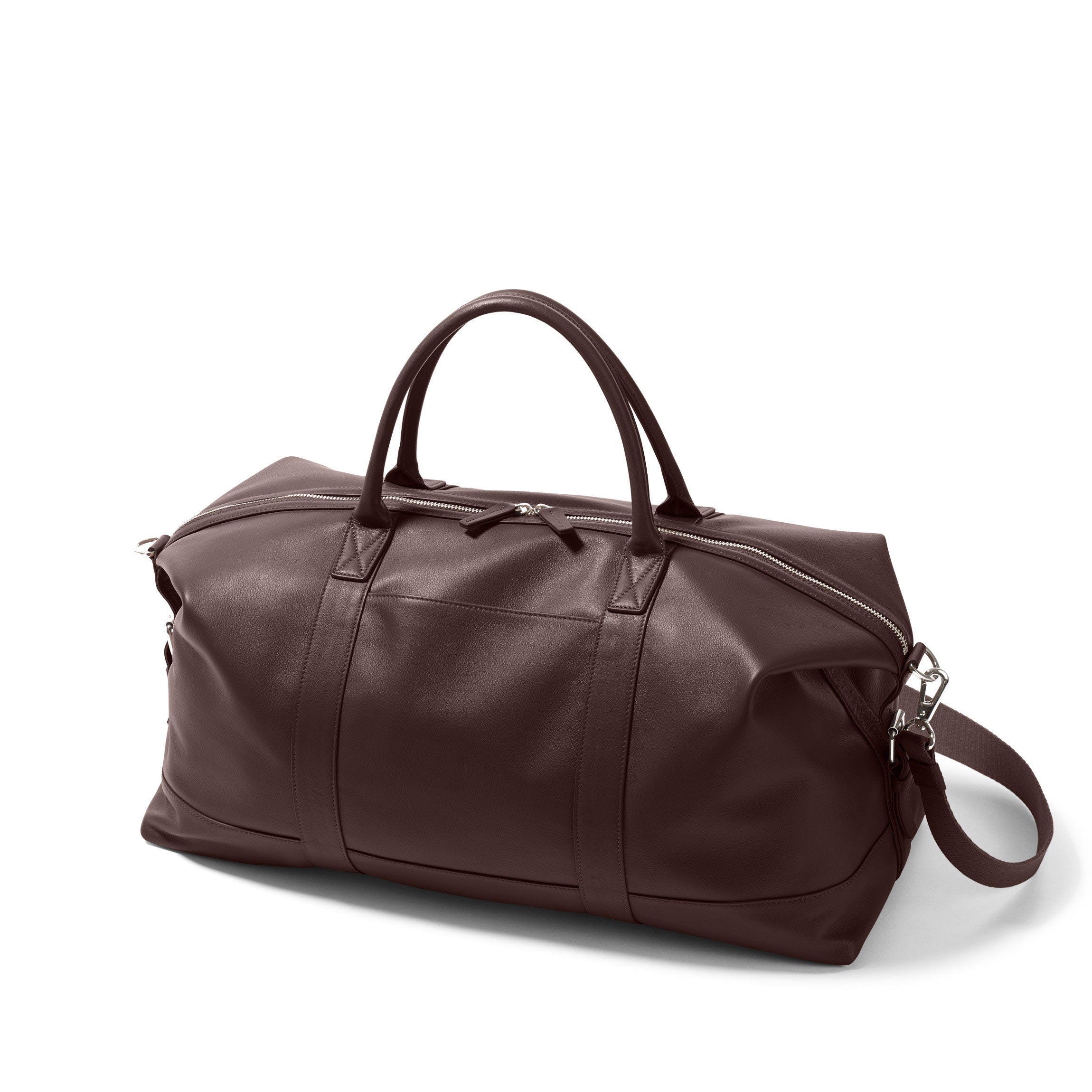 Kessler Medium Duffle Bag - Waterproof Travel Duffel with Shoulder Strap, Brown Carry-On Luggage for Gym, Weekend Trips & Outdoor Adventures