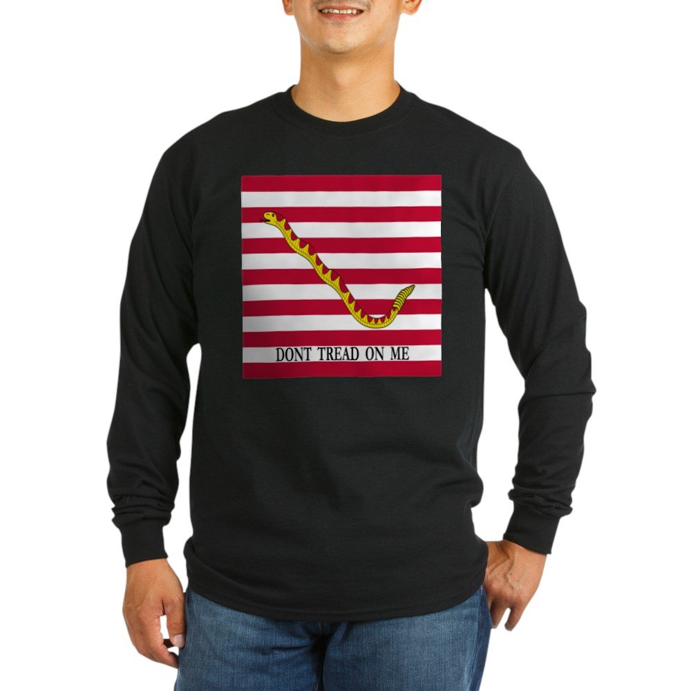 US Naval Jack Long Sleeve T-Shirt - Patriotic Navy Design, Comfortable Cotton Crewneck Shirt for Men & Women - Perfect for Veterans Day, Military Appreciation & Patriotic Events