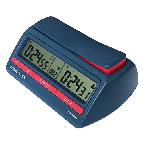 Acrosser Advanced Digital Chess Timer - Count Up/Down with Precision for Tournaments & Practice - Perfect for Chess Clubs, Tournaments & Home Games