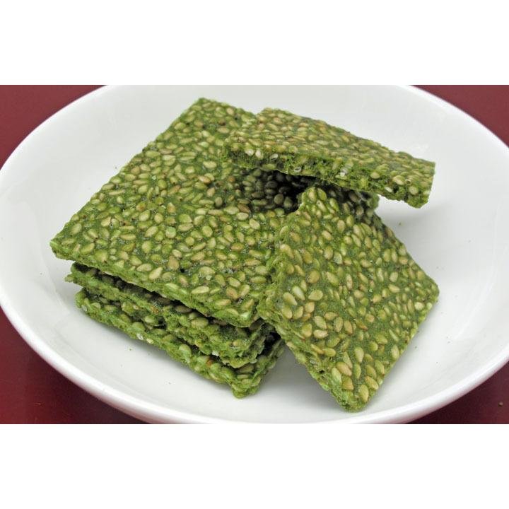 Premium Matcha Sesame Cookies - 12 Pack (4 Cookies x 3) | Authentic Japanese Green Tea Flavor | Perfect for Tea Time, Gifts & Snacking