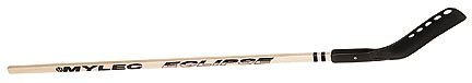 Mylec 43-Inch Jet Flo Hockey Sticks with Black Blades - Set of 2 for Street & Roller Hockey Practice and Games