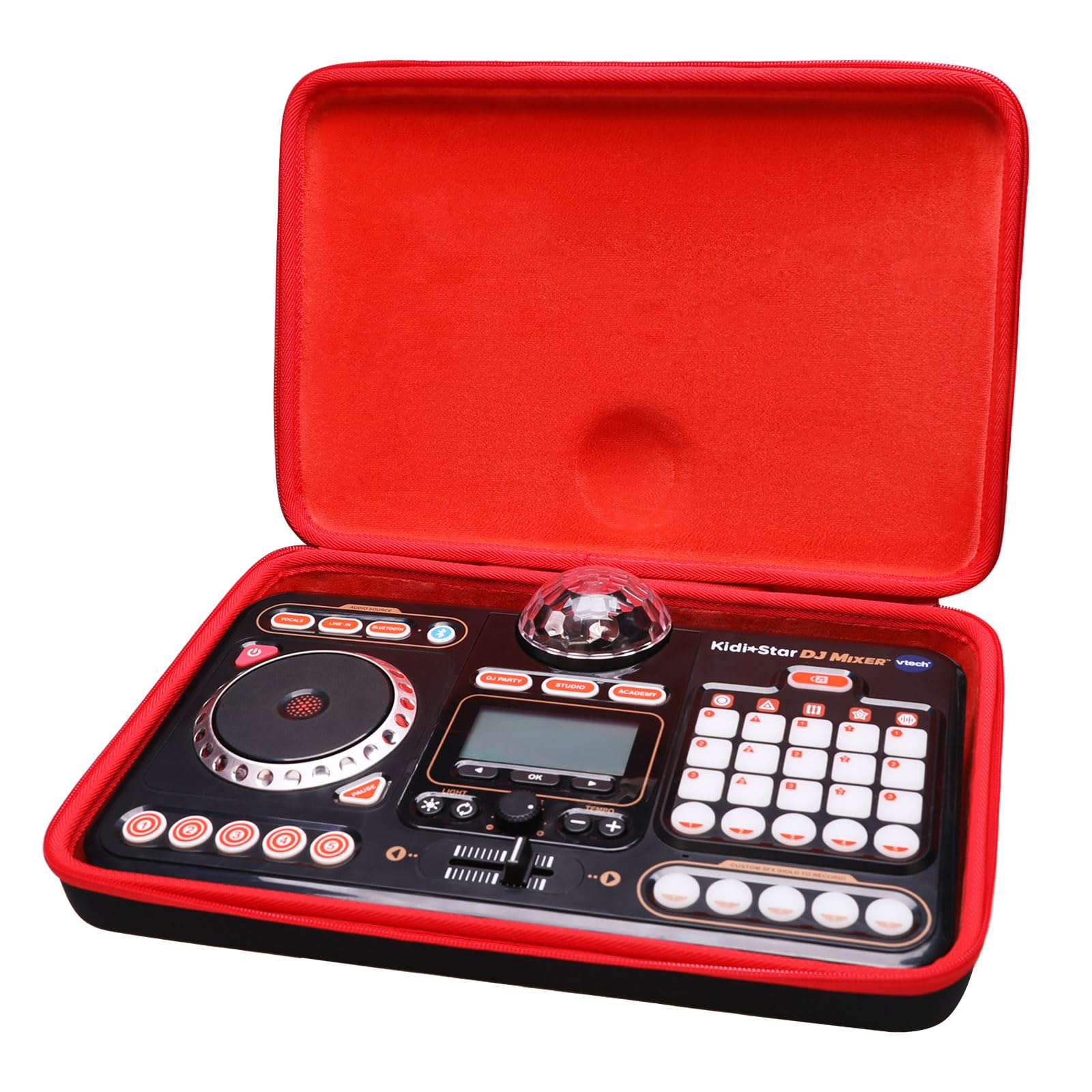 LTGEM DJ Mixer Case Compatible with VTech KidiStar DJ Mixer - Protective Storage Organizer for Kids Music Toy | Perfect for Travel, Birthday Gifts & Educational Play
